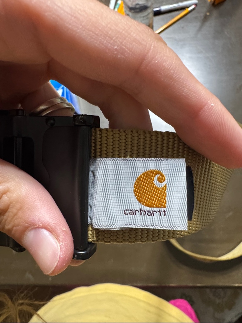 Carhartt Golden Tan Strap Belt - Picture 4 of 5